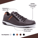 Sapatênis Masculino Premium com Zíper Lateral