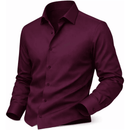 Camisa Social Masculina VelloTech™ - Tecnologia Anti-Amassado e Tecido Respirável