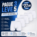 Vello Comfort™ – Kit de Cuecas Boxer Masculinas | Antimanchas e Antivazamento