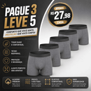Vello Comfort™ – Kit de Cuecas Boxer Masculinas | Antimanchas e Antivazamento