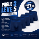 Vello Comfort™ – Kit de Cuecas Boxer Masculinas | Antimanchas e Antivazamento
