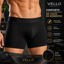 Vello Comfort™ – Kit de Cuecas Boxer Masculinas | Antimanchas e Antivazamento