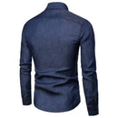 Camisa Masculina Manga Longa Casual Social